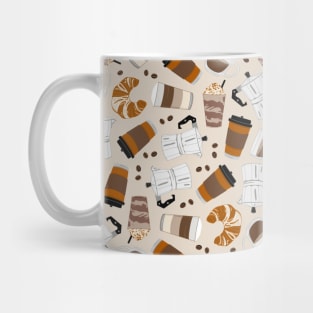 I love coffee pastel pattern Mug